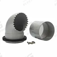 BUSHMAN Overflow Kit: Grey, 6 in Overall Ht, 7 in Overall Wd, Plastic, 4 in Inlet Dia, Overflow Kit (MPN TATO98). Key specifications — Product Type: Overflow Kit; Includes: Screws; Brand: BUSHMAN; Material: Plastic; Color: Grey.