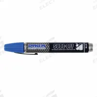 DYKEM Ink Industrial Marker: Remover Removable, 1.3 mm Tip Wd, Bullet Tip Shape, Blue, Point (MPN 44938). Key specifications — attr1270537: DYKEM; attr1270568: 25 to 35 sec.