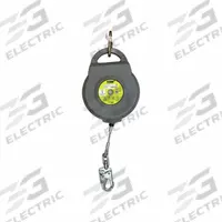 MILLER BY PIP Self-Retracting Lifeline: Steel Swivel Snap Hook Anchor, Harness Steel Carabiner (MPN MTS-OGC1-02/30FT). Key specifications — Brand: MILLER BY PIP; ANSI SRL Class (2021): Class 1; RFID Equipped: Yes; Lifeline Material: Polyester; Series: Titan(TM); Sealed: No; Anchorage End Connection Type: Swivel Snap Hook; Anchoring Location: Overhead Only.
