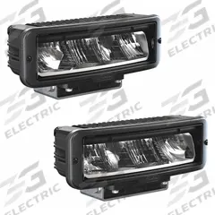 J.W. SPEAKER Headlight: Headlight, LED, Non-Heated, High Beam/Low Beam, Surface Mount, Pedestal (MPN 9800). Key specifications — Heated: Non-Heated; Lighting Technology: LED; Beam Type: High Beam; Electrical Connection: Wire Leads; Mount Type: Pedestal; Brand: J.W. SPEAKER; Mount Style: Surface.