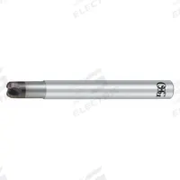 OSG Corner Radius End Mill: Carbide, WXS Coated, 3 Flute, 3/16" Mill Dia, 0.09" LOC, 1/16" Rad (MPN 44700211)