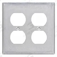 RACO Electrical Box Cover: 2 Gangs, Open, For Square Box Shape, Galvanized Steel, 1/2 in Overall Dp (MPN 873). Key specifications — Brand: RACO; For Box Shape: Square; Material: Galvanized Steel; Cover Design: Open.