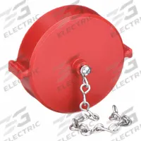 MOON AMERICAN Hydrant Cap: Cap, Plastic, 1 1/2 in Compatible Pipe Size, Female, NH, Rocker Lug (MPN 664-152). Key specifications — Thread Type: NH; Tightening Method: Rocker Lug.