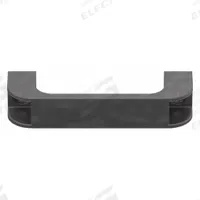 Handle: 15 Series, Inch, Plastic, Black, Drop-In, 5 15/32 in x 1 in, 5 1/2 in Overall Ht (MPN 13AC7301). Key specifications — Mounting Type: Drop-In; Includes Fasteners: Yes; Brand: FAZTEK; Finish: Unfinished; Material: Plastic.