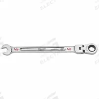 MILWAUKEE Combination Wrench: Chrome Vanadium Steel, Chrome, 5/16 in Head Size, 5/8 in Overall Lg (MPN 45-96-9810). Key specifications — attr309600: 5/16 in; attr309611: Chrome; attr309610: Chrome Vanadium Steel; attr309604: No; attr309612: No; attr309613: No; attr309615: Yes; attr324932: MILWAUKEE.