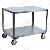 JAMCO Work Table: Fixed Ht, Stainless Steel, 60 in x 30 in, 1,200 lb Overall Load Capacity (MPN YB360U500). Key specifications — Sub-brand: Jamco; Unit Type: Not Expandable or Modular; For Environment: Food Service; Assembly: Fully Assembled; Wheel Material: Urethane; Mobility: Casters; Height Adjustability: Fixed Height; Frame Construction: Welded Only.