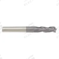 APPROVED VENDOR Square End Mill: Carbide, AlTiN Coated, 3 Flute, 1" Mill Dia, 1-1/2" LOC, 4" OAL (MPN 205-001273)