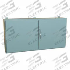 HAMMOND Electrical Enclosure: Steel, 30 in x 60 in x 10 in, NEMA 12, w/Panel, Solid Cover, Hinged (MPN 1422RX10). Key specifications — Brand: HAMMOND; Closure Method: Handle; Knockouts: Not Included.