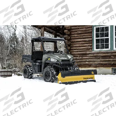 FISHER Cutting Edge: Cutting Edge, Carbon Steel, Black, UTVs, 784WH8 - Blade Edges & Kits