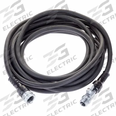 SWAN Garden Hose: SBR, 5/8 in Inside Dia., 50 ft Lg, 5/8 in FGHT x 5/8 in MGHT - Flexible Garden Hoses