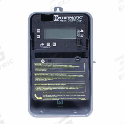 INTERMATIC Electronic Timer: 7 day, Astronomic, 120-277V AC, SPDT - Digital Timer Switches