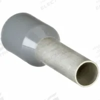 PANDUIT Wire Ferrule: 12 AWG Max Wire Size, Holds 1 Wire, Gray, Polypropylene, 0.13 in Ferrule Dia (MPN FSD81-10-D). Key specifications — Brand: PANDUIT.