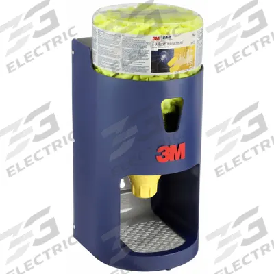 3M Ear Plug Dispensing System: Dispenser with Refill, Bullet, 33 dB NRR - Bullet-Shaped Earplug Dispensers & Refills