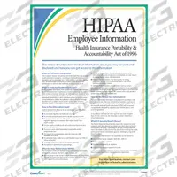 COMPLYRIGHT Labor Law Poster: English, Plastic, 24 in x 17 in, Healthcare Labor Law (MPN AR0953). Key specifications — Language: English.