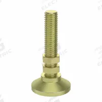 Leveling Feet: 20 Series/25 Series/30 Series/40 Series/45 Series, Steel, Drop-In, Single, Adj (MPN 25-2192). Key specifications — Includes Fasteners: Yes; Mounting Type: Drop-In; System of Measurement: Metric; Finish: Zinc-Plated; Brand: 80/20; Material: Steel; Product Type: Deluxe Leveling Foot; Adjustable: Yes.