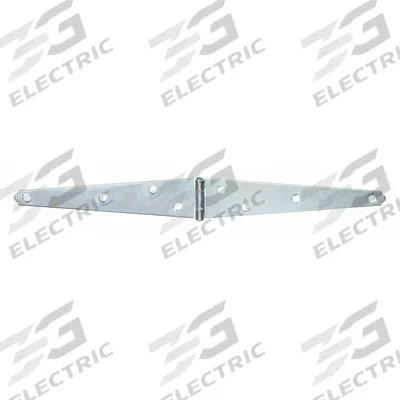 APPROVED VENDOR Strap Hinge: Steel, 1 1/4 in Leaf Ht - Strap Hinges