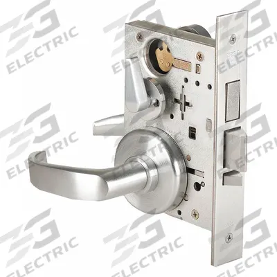 BEST Door Lockset: Storeroom Lever Locksets, Chrome, ADA Compliant