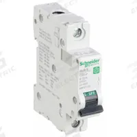 SCHNEIDER IEC Supplementary Protector: 32 A Amps, 60V DC, 14kA at 120/240V AC, Screw Clamp, C60SP, B (MPN M9F21132). Key specifications — Brand: SCHNEIDER; Terminal Connection: Screw Clamp; DC Voltage Rating: 60V DC; Max. AIR Rating: 14kA at 120/240V AC; Series: C60SP; AC Voltage Rating: 240/415V AC; Curve Type: B.