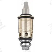 CHICAGO FAUCETS Cartridge: Use with Hot/Cold Water, Brass, Compression, (12) Cartridges, 12 PK (MPN 1-099XTBL12JKABNF). Key specifications — For Water Temperature: Hot/Cold; Compatible Brand: Chicago Faucets; Product Type: Cartridge; Includes: (12) Cartridges; Material: Brass.
