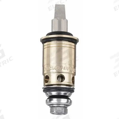 CHICAGO FAUCETS Cartridge: Use with Hot/Cold Water, Brass, Compression, (12) Cartridges - Compression Faucet Cartridges