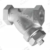 SSI Y Strainer: 1 1/2 in, NPT, Perforated, 0.0313 in Screen Size, Carbon Steel, 304 Stainless Steel (MPN 0150-1500Y2TC-1). Key specifications — Brand: SSI; Seal Material: 304 Stainless Steel; Manufacturer Part Number: 0150-1500Y2TC-1; Screen Material: 304 Stainless Steel.