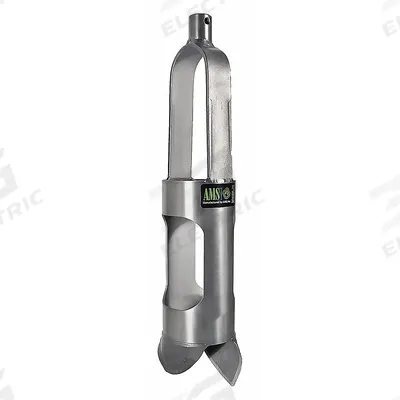 AMS Mud Auger Head: 2 3/4 in Overall Dia - Soil Auger Accessories