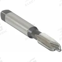 CHICAGO-LATROBE Spiral Point Tap: M6x1 Metric, D5 / 6H, 3 Flute, Plug Chamfer, High Speed Steel (MPN 272550)