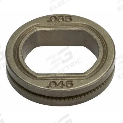 LINCOLN ELECTRIC Drive Roll: 0.045 in, V-Knurl - Drive Rolls for Lincoln Welders & Spool Guns