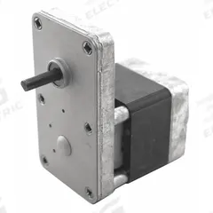DAYTON AC Gearmotor: Parallel, Single Output Shaft, PSC, Open, 98 RPM, 1.5 in-lb Max Torque, 115V AC (MPN 52JE45). Key specifications — Brand: DAYTON; Full Load Current: 0.35 A.