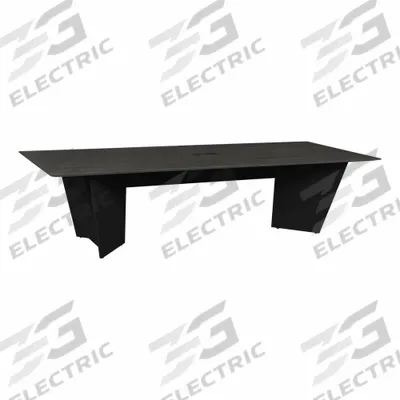 REGENCY Conference Table: Rectangle, Laminate/Melamine, Ash Gray, 120 in Overall Lg - Rectangular Conference Tables