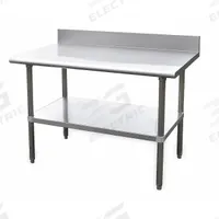 APPROVED VENDOR Work Table: Fixed Ht, Stainless Steel, 72 in x 30 in, 600 lb Overall Load Capacity (MPN 4UEK2). Key specifications — Brand: APPROVED VENDOR; Unit Type: Not Expandable or Modular.