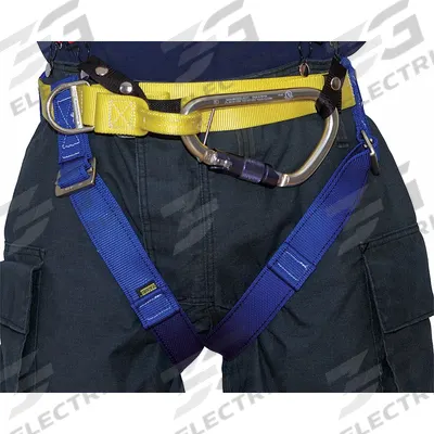 GEMTOR Rescue Harness: II, Nylon, 30 in Waist Size (Min) - NFPA Class II Harnesses