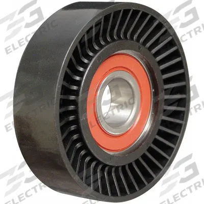 DAYCO Idler Pulley: Idler Pulley, 89147, Serpentine, Flat, Flangeless Flange - Flat Idler Pulleys for Vehicles