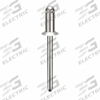 APPROVED VENDOR Blind Rivet,1 11/16" L,0.188" dia,PK250: Inch, 1 11/16 in Overall Lg, 25/64 in Body Lg - Flush-Mount Blind Rivets