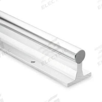 THOMSON Pre-Drilled Linear Shaft Assembly: 5/8 in Shaft Dia, 48 in Lg - Linear Support Rail & Shaft Assemblies