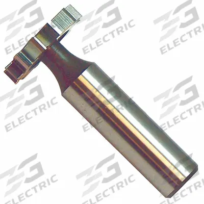 KEO Standard Keyseat Cutter: High Speed Steel, Staggered Tooth, 19.5 mm Dia - Fast-Cutting High-Speed Steel Keyseat Milling Cutters