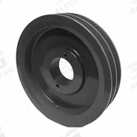 APPROVED VENDOR V-Belt Sheave: 2AK61H, 2 Groove, 5.95 in OD, Bushed Bore, H/QT, Cast Iron. Key specifications — Pulley Industry Number: 2AK61H.