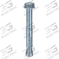 MKT FASTENING Wedge Anchor Bolt: 87 mm Overall Lg, 12 mm Dia, M8 Thread Size, Steel, Steel, 50 PK (MPN M14110301). Key specifications — Brand: MKT FASTENING; Anchor Type: Wedge; Finish Type: Zinc Plated.