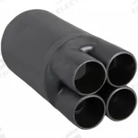 3M Heat Shrink Breakout Boot: 1 Pk, 2.35 in I.D. Before Shrinking, 1 in I.D. After Shrinking, Black (MPN HDBB-420-1-250). Key specifications — Brand: 3M; Color: Black; _Pack Size: 1.