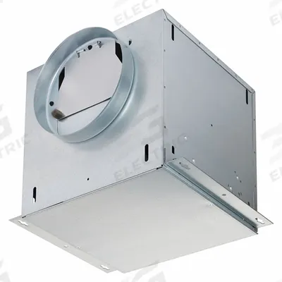BROAN Commercial Fan: 127 cfm @ 0.100 in SP, Round Duct, 8 in Duct Dia, 26 W - Round Duct Inline Cabinet Fans
