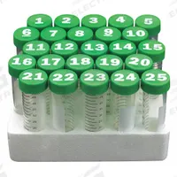 APPROVED VENDOR Centrifuge Tube: Centrifuge Tube, Polypropylene, 50 mL Capacity - mL, Conical, HDPE (MPN 229424). Key specifications — Brand: APPROVED VENDOR; Graduated: Yes; Closure Color: Green; Includes Closure: Yes; Body Color: Natural; Bottom Shape: Conical; Body Material: Polypropylene.
