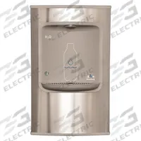 H2O TO GO Bottle Filler: On-Wall, Non-Refrigerated, Stainless Steel, Gray, Satin (MPN BF15). Key specifications — Housing Material: Stainless Steel; Housing Finish: Satin; Brand: H2O TO GO; Chilling Capacity: Non-Refrigerated.