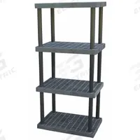 STRUCTURAL PLASTICS Plastic Shelving: 36 in x 24 in, 75 in Overall Ht, 4 Shelves (MPN S3624X4). Key specifications — Resistance Properties: Corrosion-Resistant; Frame Material: Plastic; Shelving Material: High Density Polyethylene; Brand: STRUCTURAL PLASTICS.