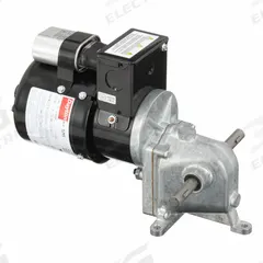 DAYTON AC Gearmotor: Right Angle, Dual Output Shafts, PSC, TENV, 40 RPM, 89 in-lb Max Torque, CW/CCW (MPN 1LPY5). Key specifications — Inverter Rated: No; Brand: DAYTON; Full Load Current: 1.2/0.63 A.