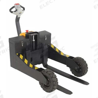 VESTIL Pallet Jack: 3,000 lb, 48 in L x 25 in W Fork Dim, 25 in, 16 in, Low Profile Fork - All-Terrain Electric Lead Acid Pallet Jacks