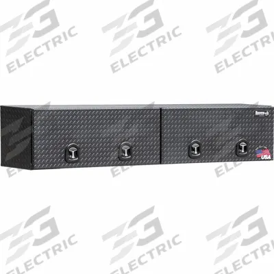 BUYERS PRODUCTS Topside Truck Box: Topside Truck Box, Double Flip-Up Doors Lid - Double Flip-Up Door Topside Boxes