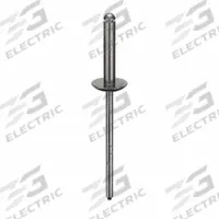 Blind Rivet,1 55/57" L,1/8" dia,PK500: Inch, 1 31/32 in Overall Lg, 21/32 in Body Lg, Steel, 500 PK (MPN U34131.012.0048). Key specifications — Brand: APPROVED VENDOR.