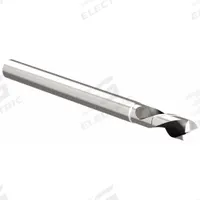 WIDIA HANITA Square End Mill: Carbide, 2 Flute, 5/16" Mill Dia, 3/8" LOC, 2-1/2" OAL (MPN 2AN9E08004SZT UNCOATED)