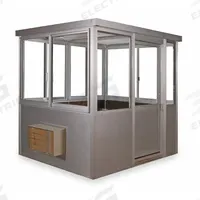 Assembled Guard Building: 10 ft x 8 ft x 8 ft, A/C Unit Included, 8 Windows (MPN 12096SLHVAC). Key specifications — Brand: PORTA-KING.