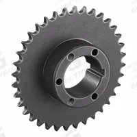 TSUBAKI Sprocket: For 40 Chain, 36 Teeth, 5.737 in Pitch Dia, 6.015 in Outside Dia, Steel (MPN 40P36). Key specifications — Brand: TSUBAKI; Required Bushing Series: P1.